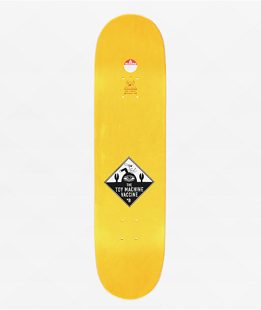 Toy Machine Axel Brain Stealer 8.25" Skateboard Deck